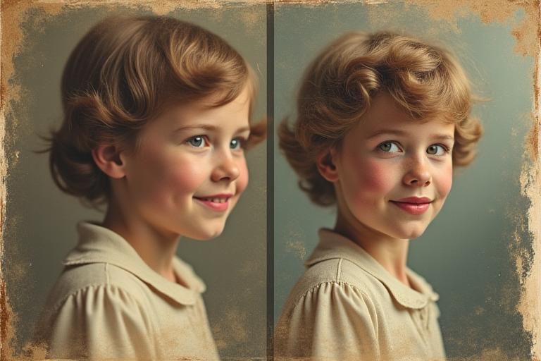 Restauration photo ancienne